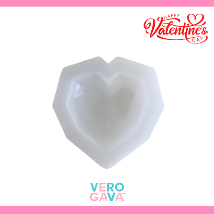 Corazón geométrico silicon