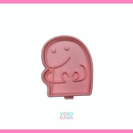 Cortador de galleta flork enamorado 10cm