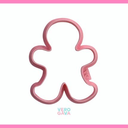 Cortador de galletas muñeco jengibre 5 ú 10cm "1"